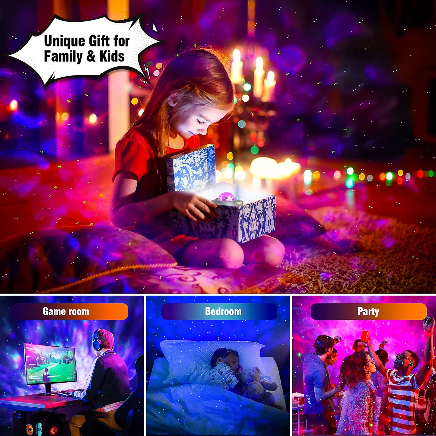 **Celestial Ocean Wave Projector™**