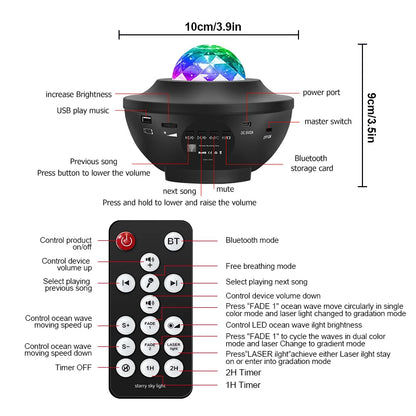 **Celestial Ocean Wave Projector™**